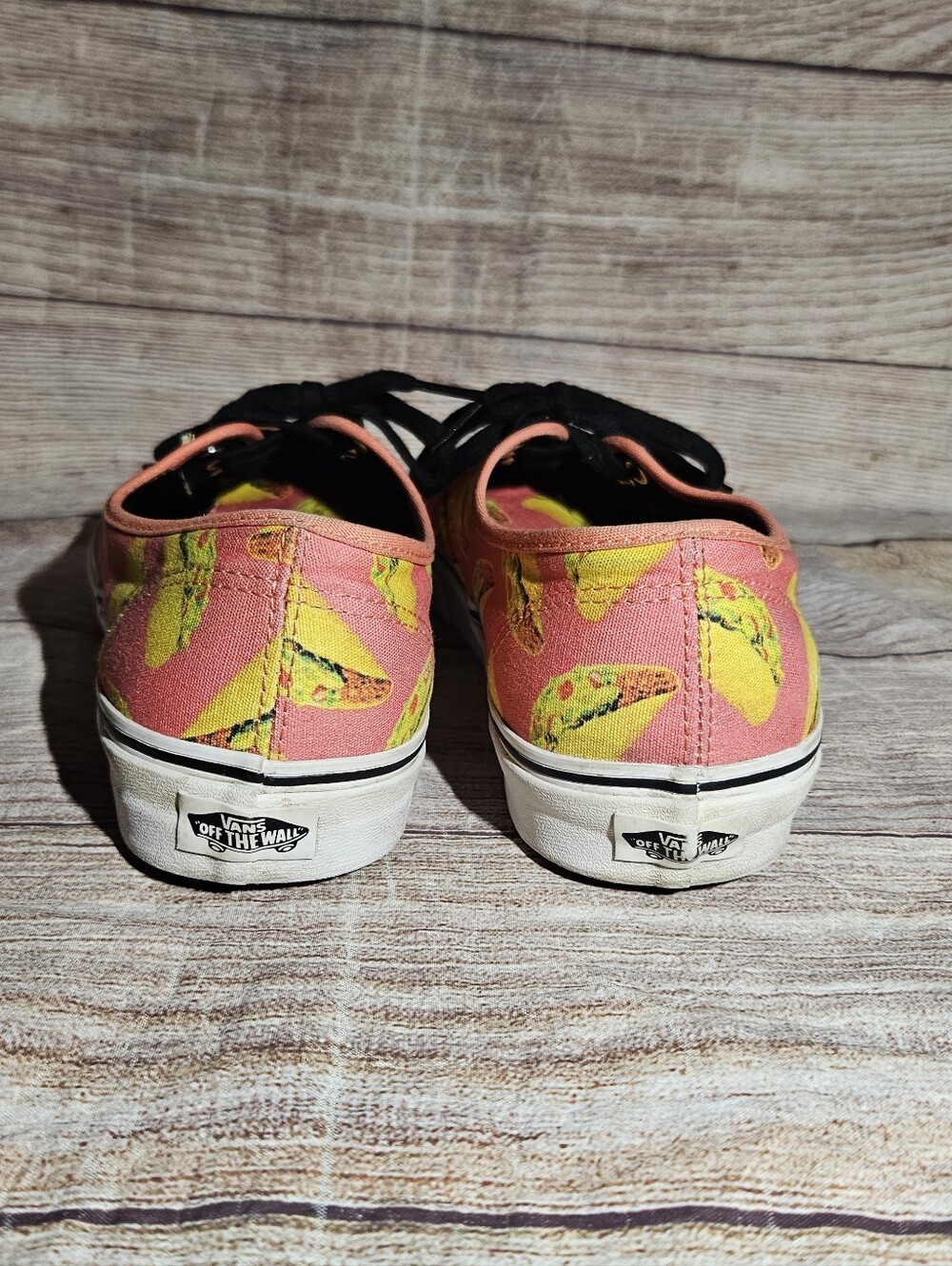 Vans authentic canvas low top Late Night Taco Print sneakers - Picture 6 of 9